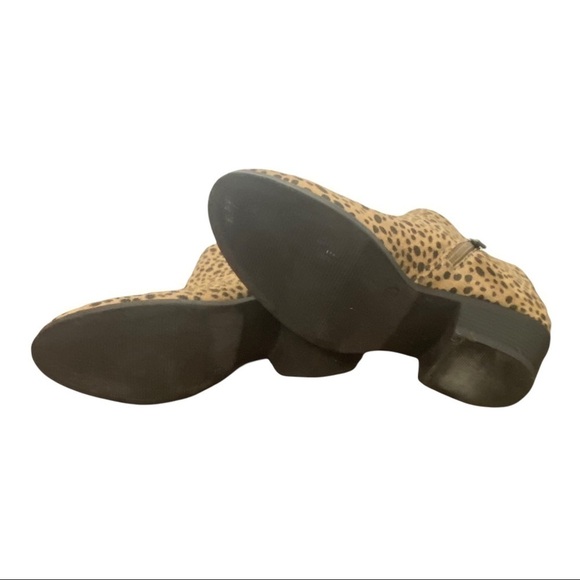 Eva & Zoe Khloe Leopard Booties, Size 6.5 - Picture 9 of 10